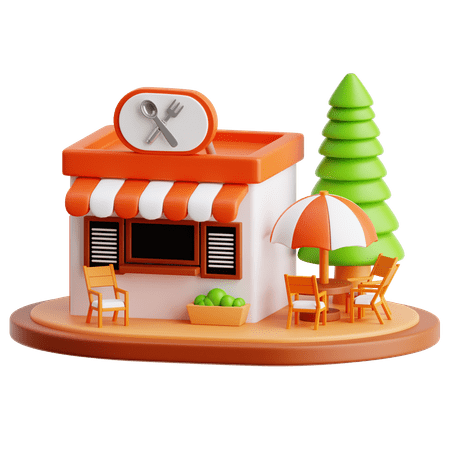 cafe and restaurant