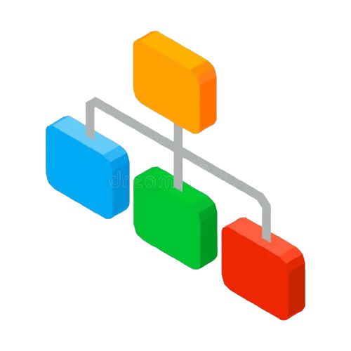 structure-organized icon