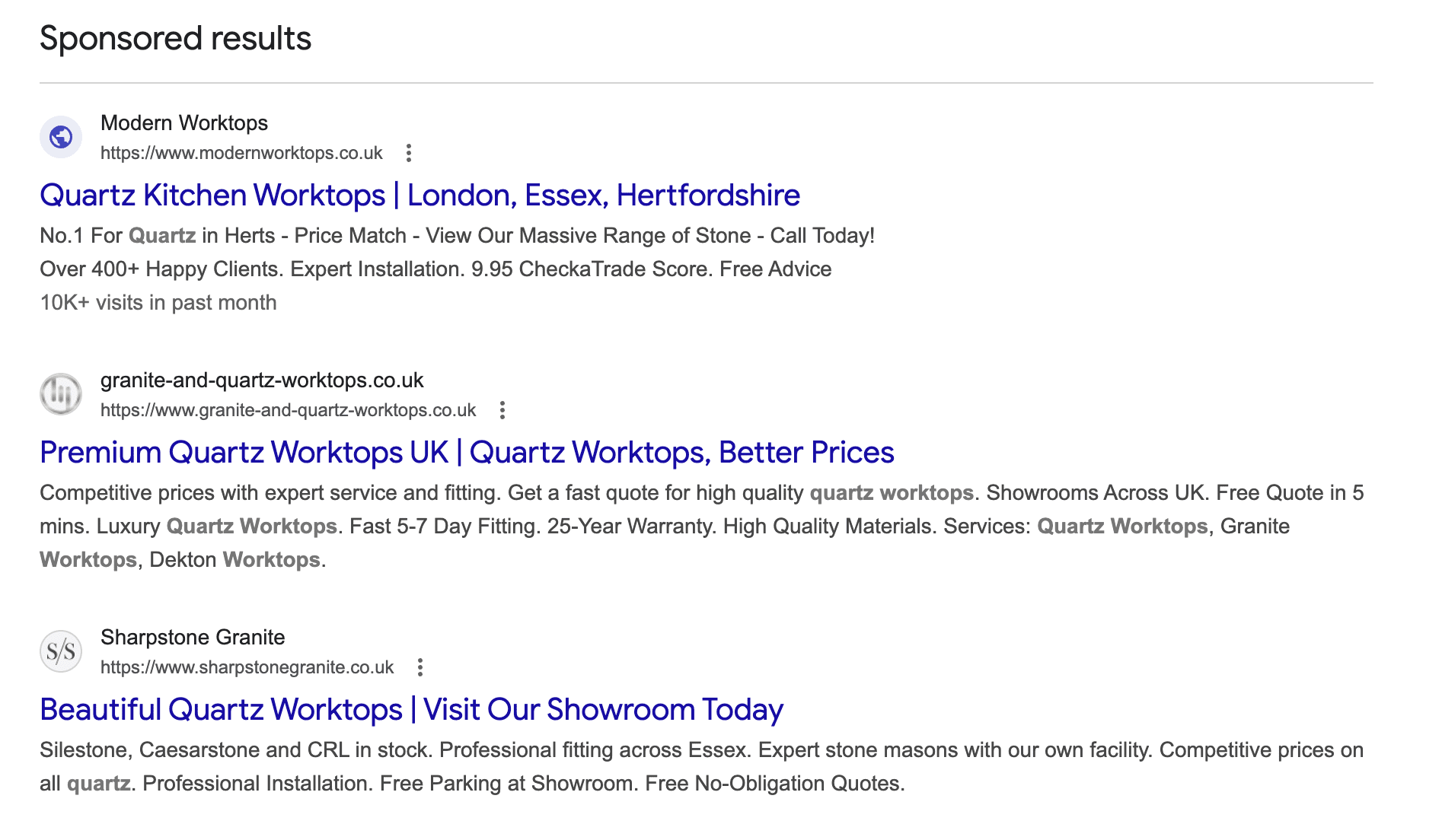 search ads campaign